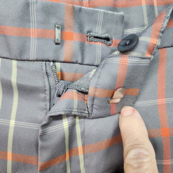 Walter Hagen Golf Shorts Mens SZ 34 34x9 Gray Flat Front Pockets Athletic Dad - Picture 4 of 11